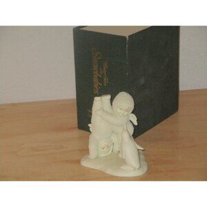 Dept 56 Snowbabies Figure Which Way's Up Winter Tales Owned 2001 Pre Owned Good